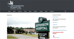 Desktop Screenshot of jeffersonhosp.com
